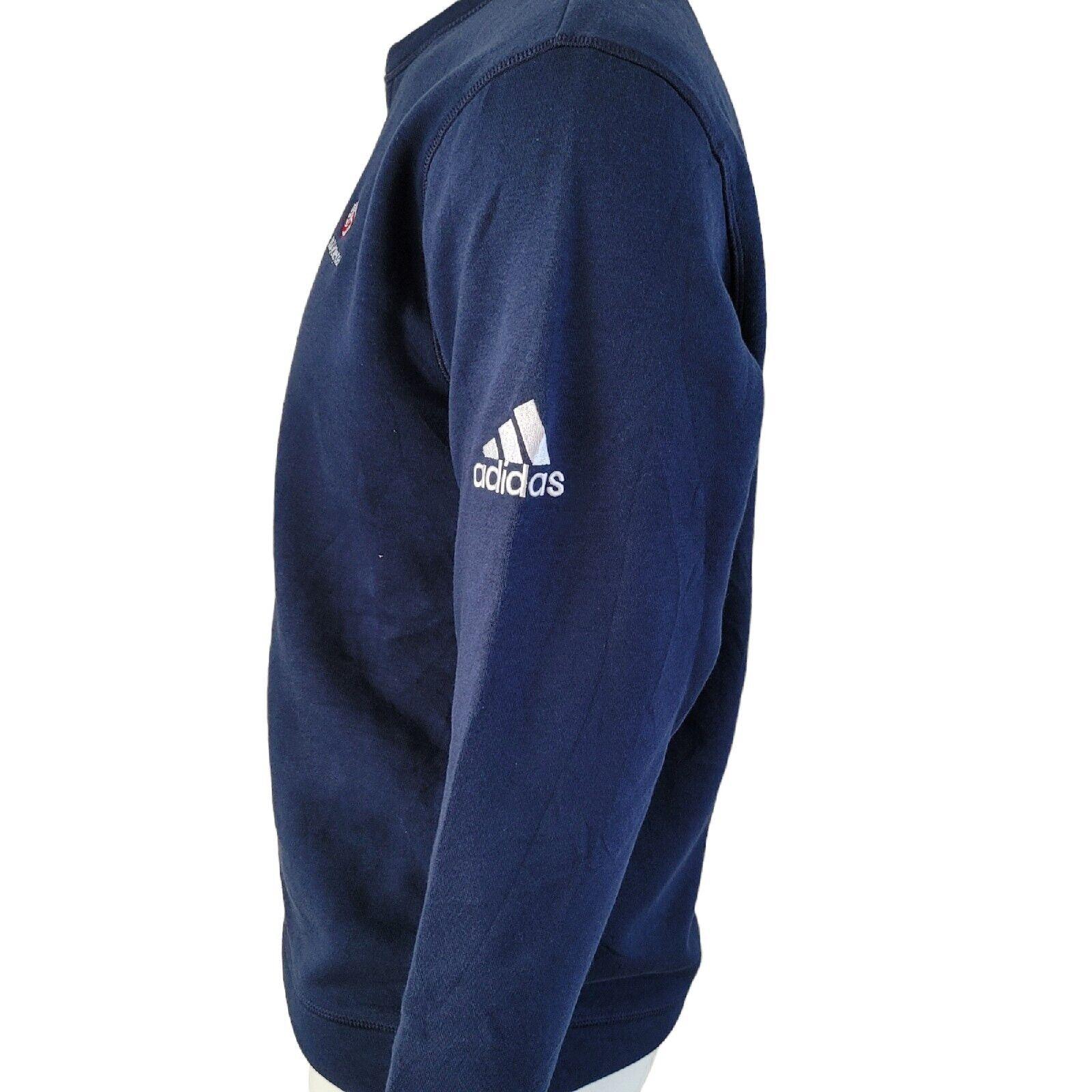 USA Volleyball Adidas Crew Neck Sweatshirt Size M - Comfortable Fit & Sporty Style-USASTARFASHION