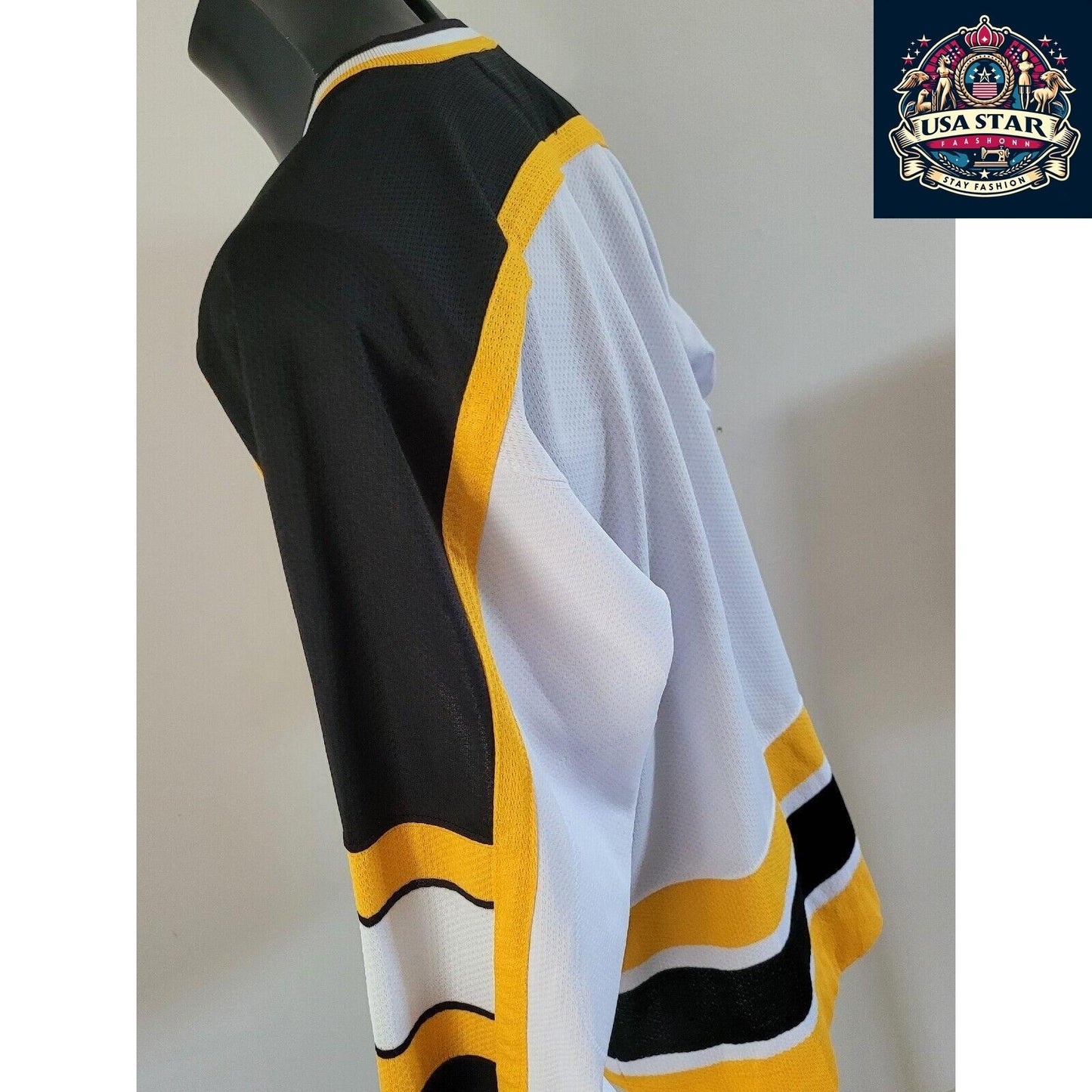 Starter NHL Jersey, Size L/XL, Vibrant Color, Breathable Fabric, Perfect for Game Days and Active Wear - USASTARFASHION