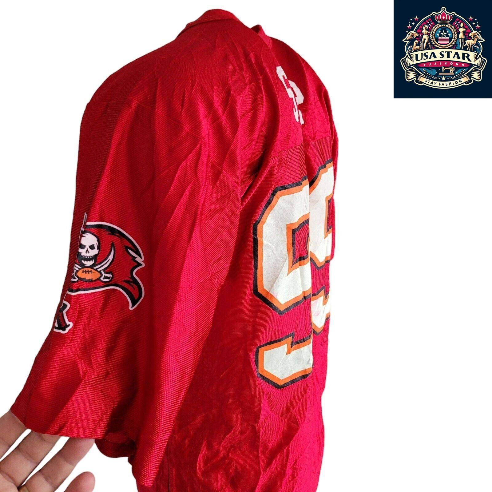 Tampa Bay Buccaneers Jersey, Sapp #99, Size M, Authentic NFL On Field Apparel, Durable Fabric - USASTARFASHION