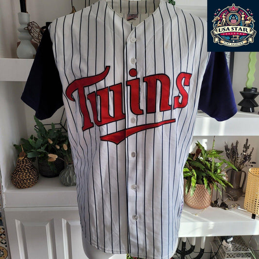 Minnesota Twins Majestic XL MLB Jersey for Comfortable Game Day Wear & Stylish Support - USASTARFASHION