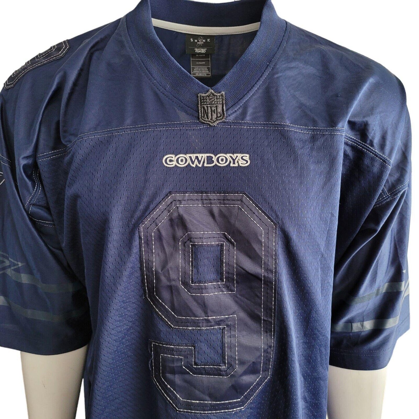 REEBOK Dallas Cowboys Jersey Size 2XL #9 Tony Romo Iconic Design-USASTARFASHION