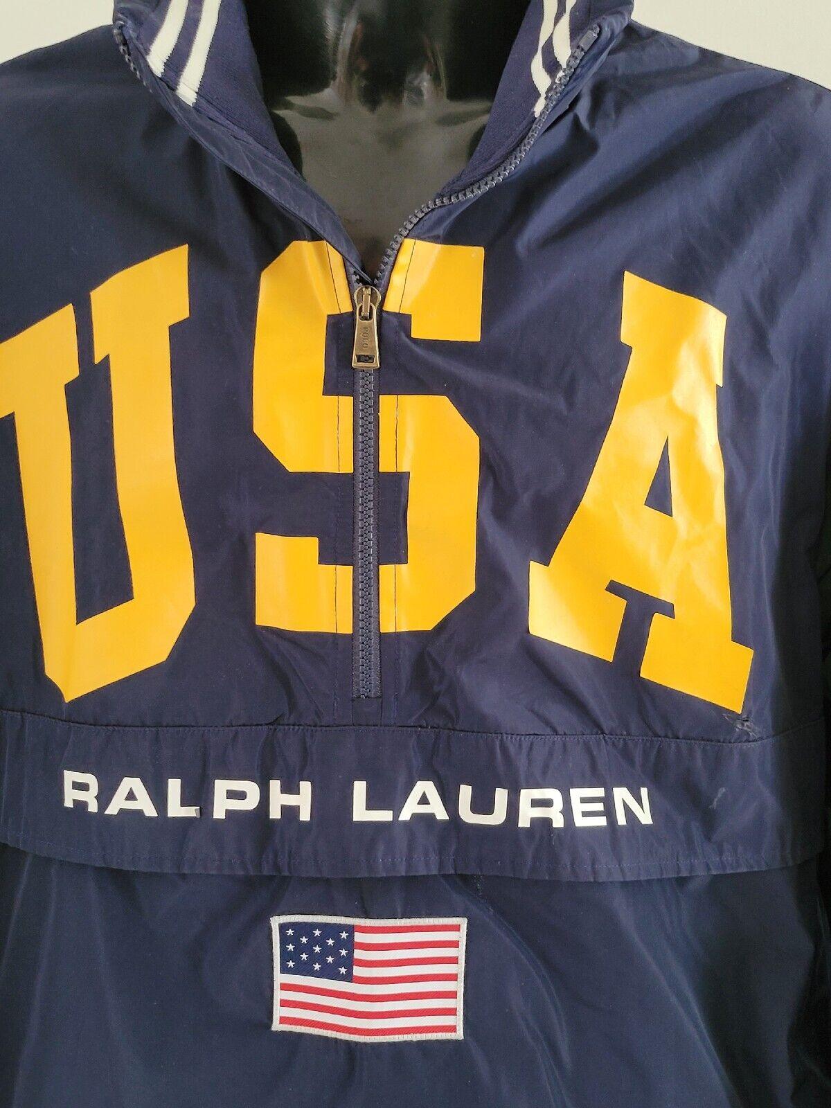 Ralph Lauren XL Windbreaker | Water-Resistant, Classic Style - Size XL, Grade A-USASTARFASHION