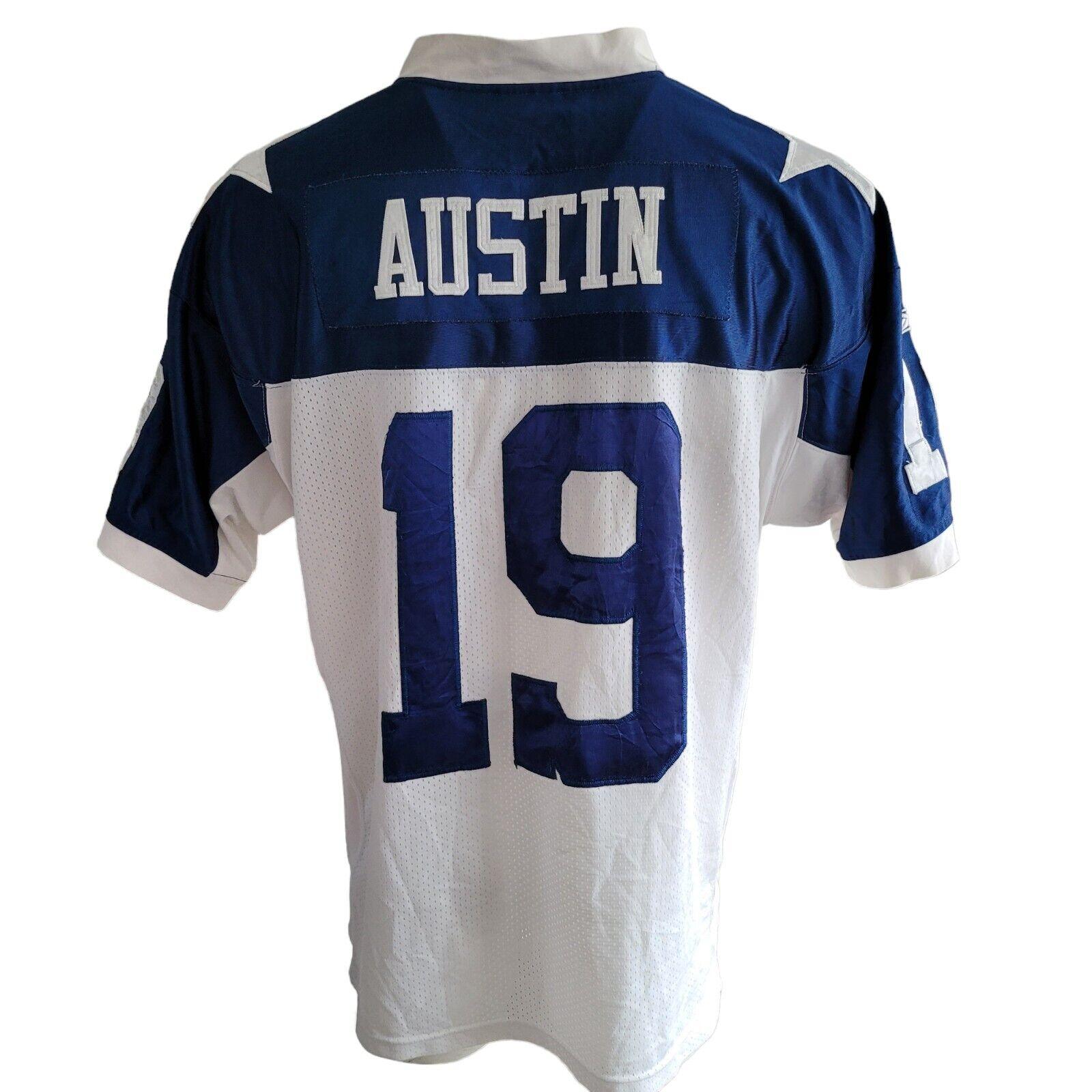 NFL Reebok Dallas Cowboys 'Austin' Throwback Jersey - Size 50/L-USASTARFASHION