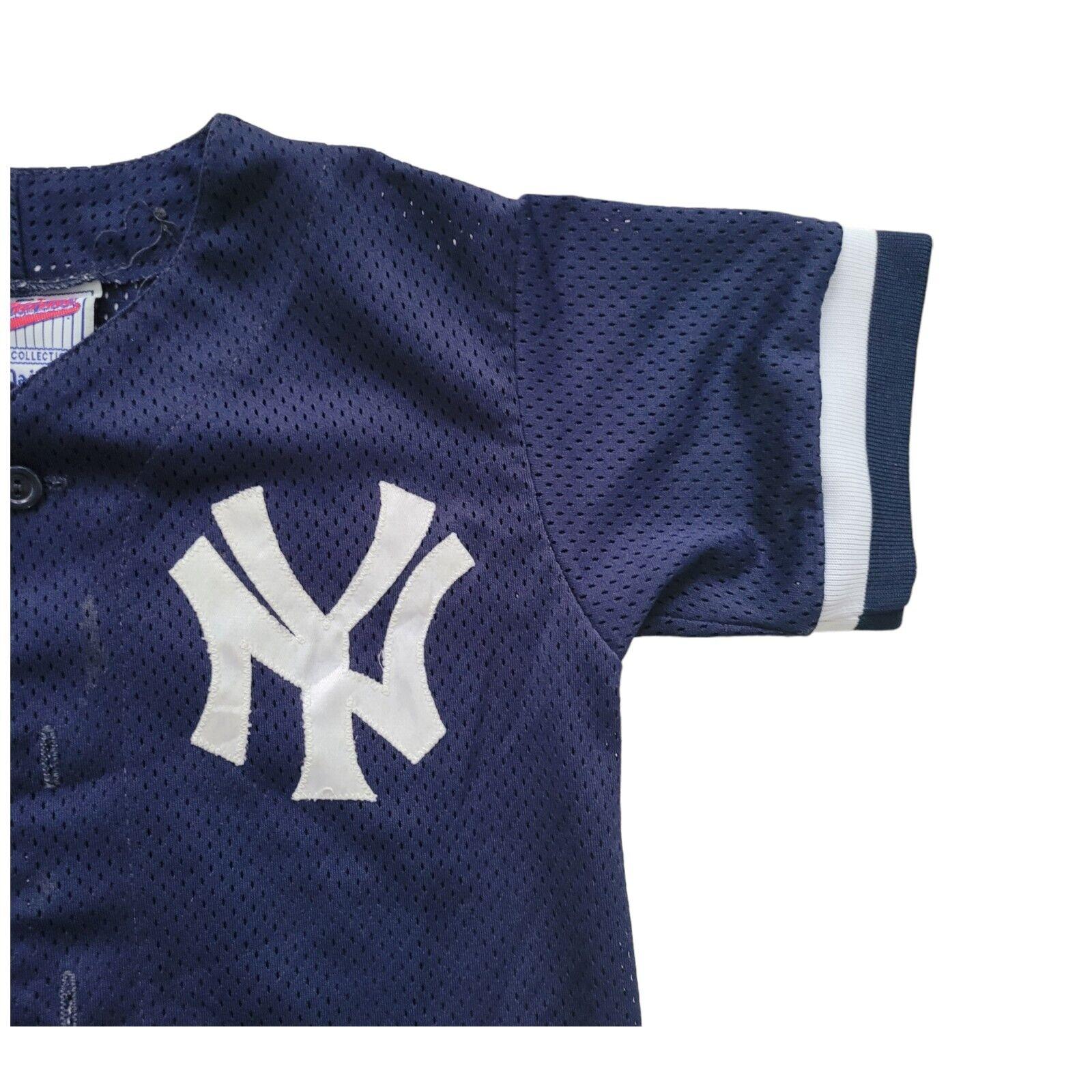 New York Yankees Derek Jeter #2 Youth Baseball MLB Tee-USASTARFASHION