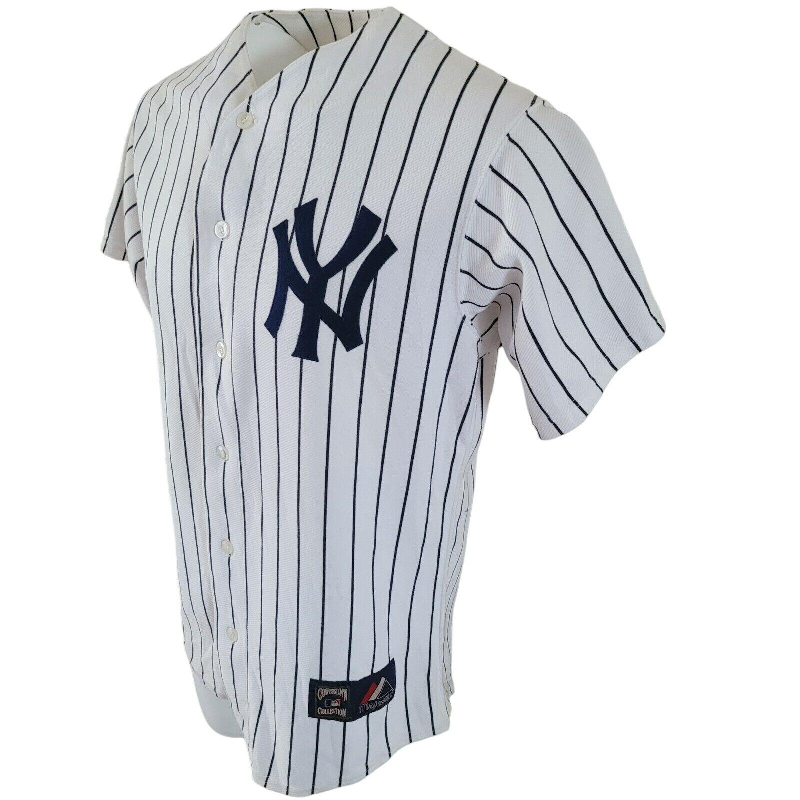 New York Yankees #7 Mickey Mantle Jersey Cooperstown Collection Size M-USASTARFASHION