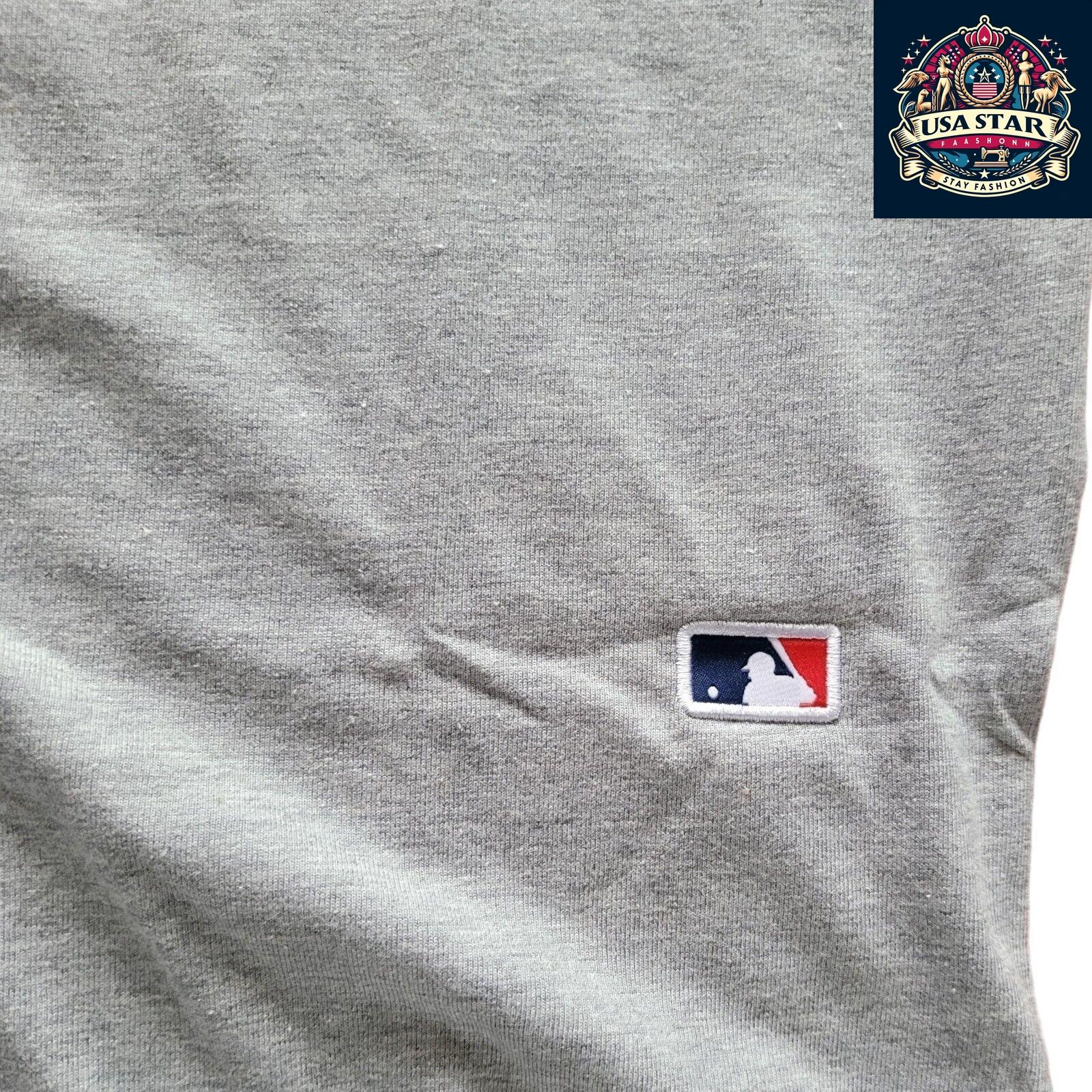 New York Yankees Jersey - Authentic Grey Fanatics Design, Large Size, Ideal for Game Day & Casual Wear - USASTARFASHION