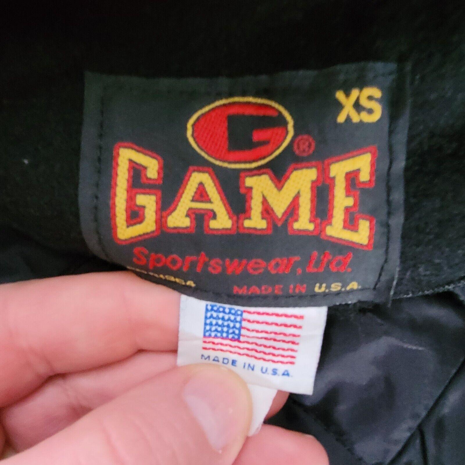 Soul Shock Marielle Varsity Wool Leather Jacket XS by Game Made In USA-USASTARFASHION