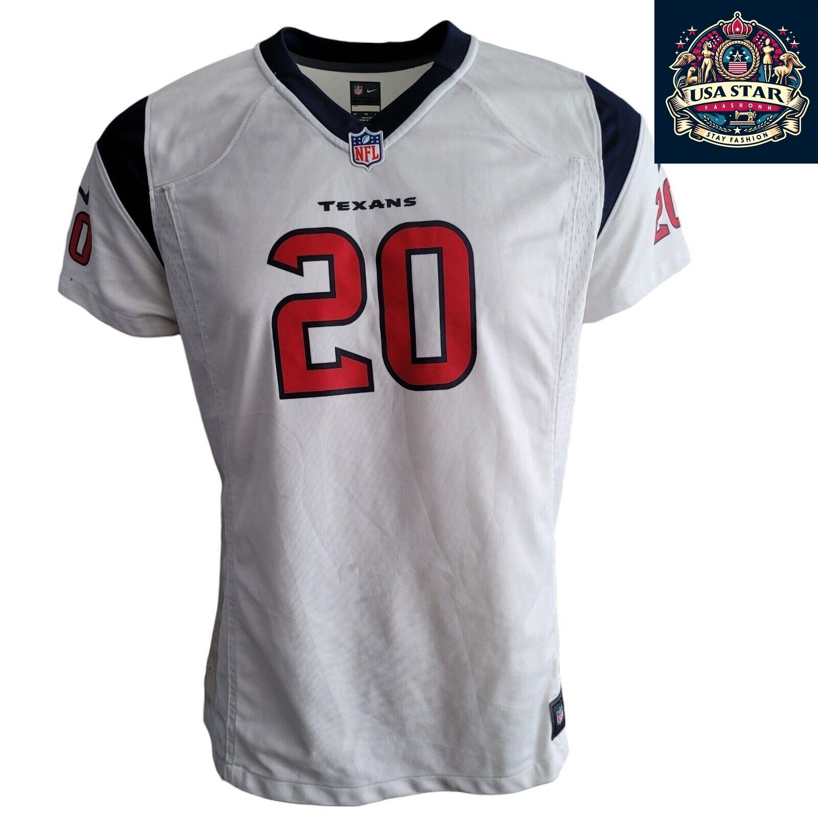 Houston Texans Women's Jersey Reed #20 - XXL Authentic Nike Fan Gear for Comfort & Style - USASTARFASHION