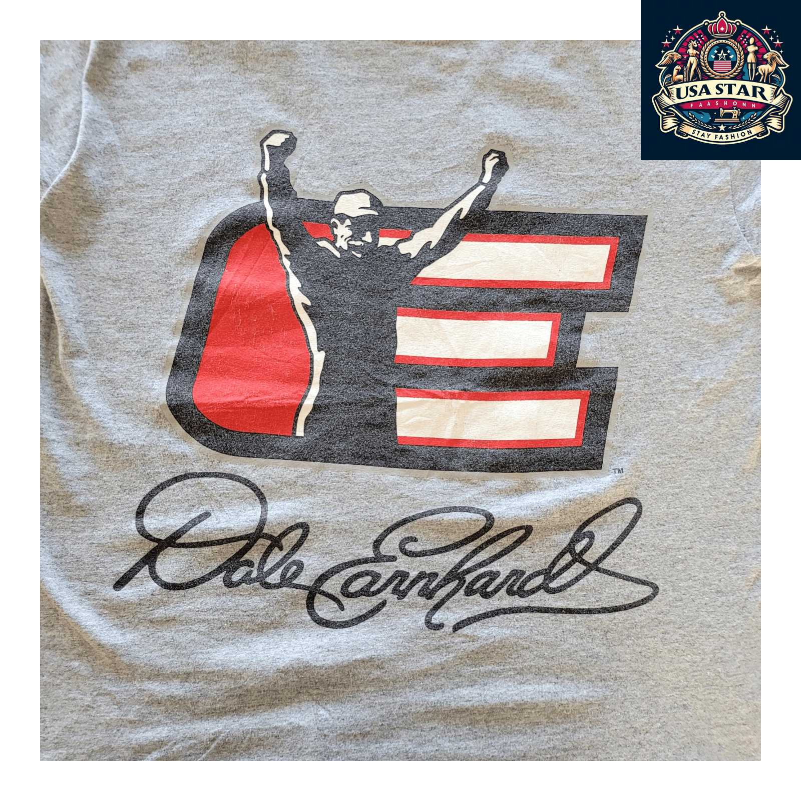 Vintage Dale Earnhardt T-Shirt - Winner's Circle Graphic - Size Small - NASCAR Collectible - USASTARFASHION