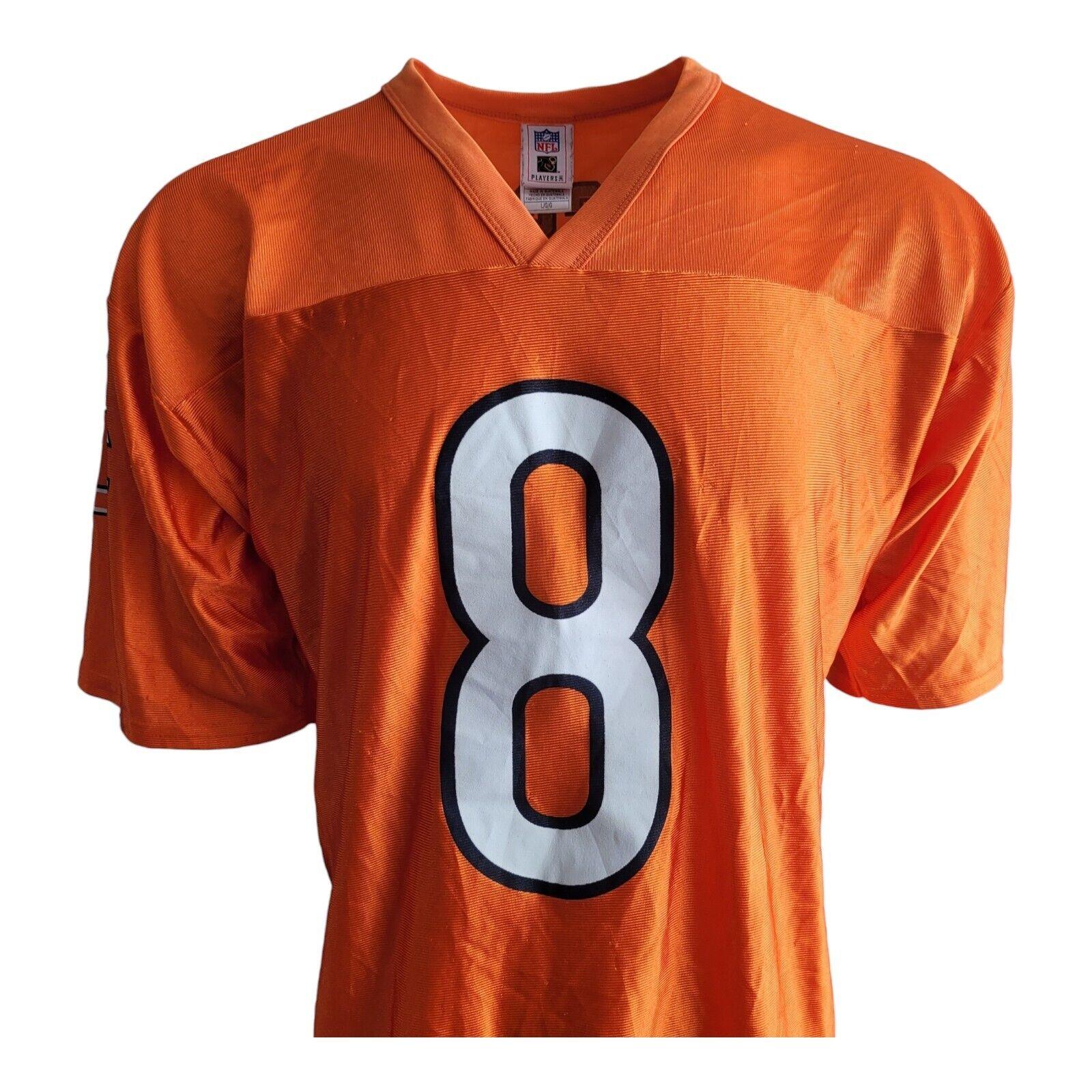 Chicago Bears NFL Jersey #8 Rex Grossman L - Authentic Polyester Official Licensed Iconic Design-USASTARFASHION