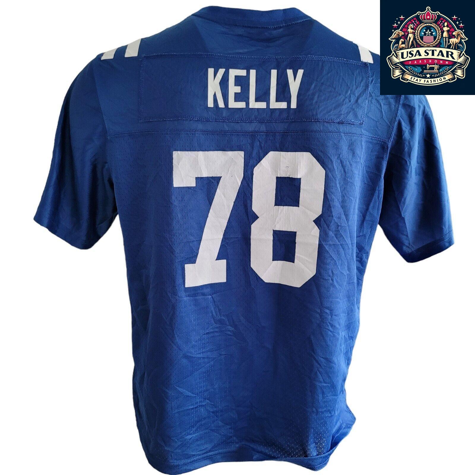 Indianapolis Colts Women's Jersey XL Kelly #78 - Official NFL Merchandise, Stylish & Comfortable Fit - USASTARFASHION