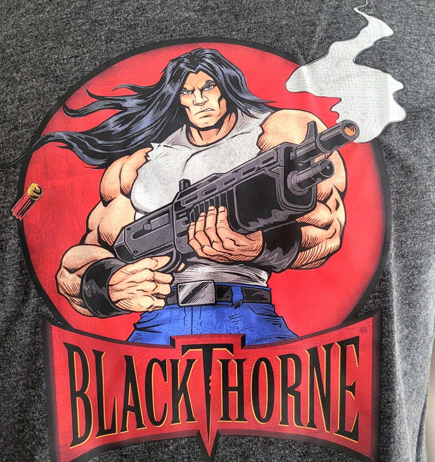 Blizzard Fanatics Black Thorne Rock 'n Roll Racing Arcade Collection Sz M-USASTARFASHION