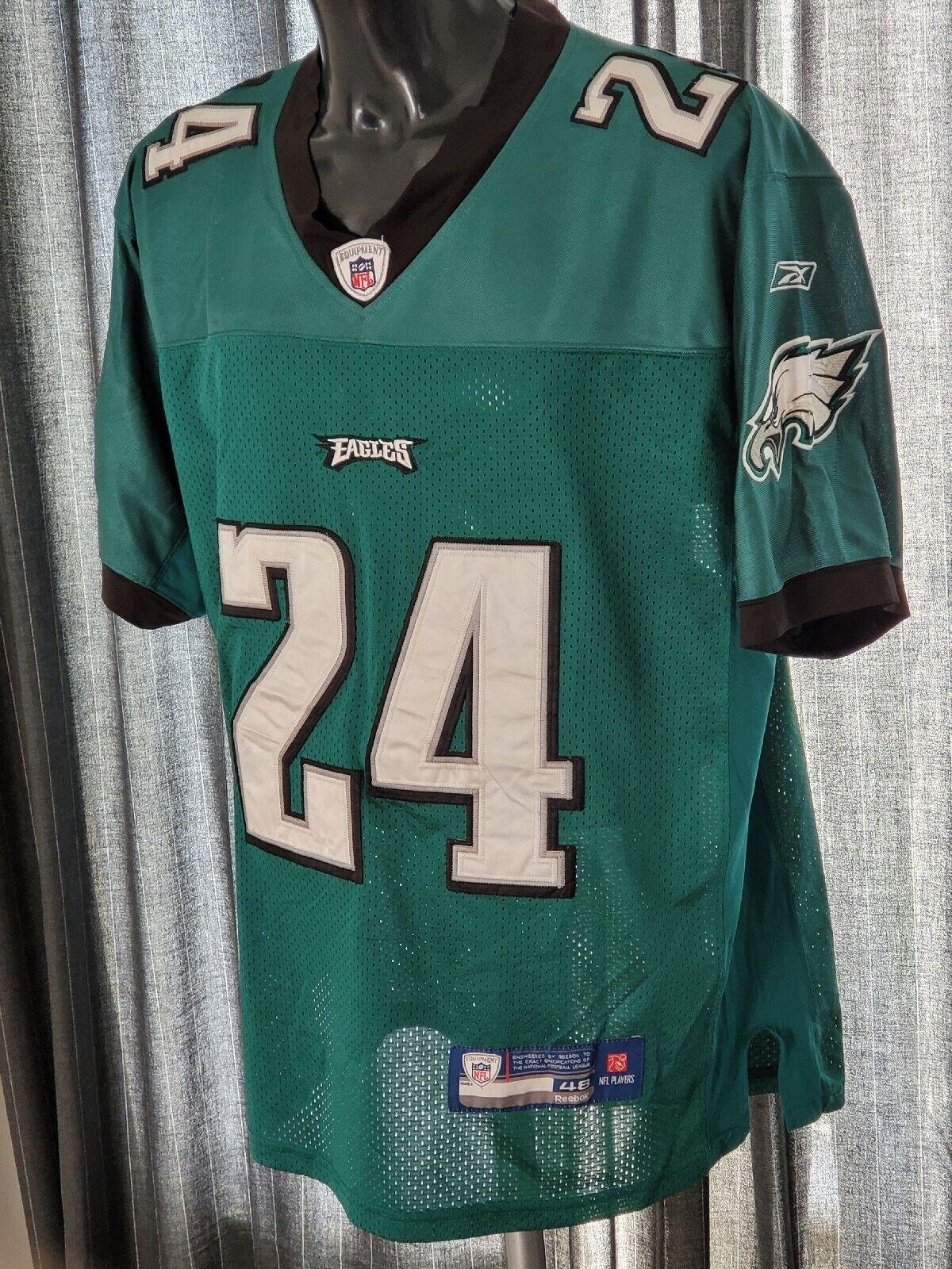 Philadelphia Eagles No. 24 Asomugha NFL Jersey - Size 48 M/L-USASTARFASHION