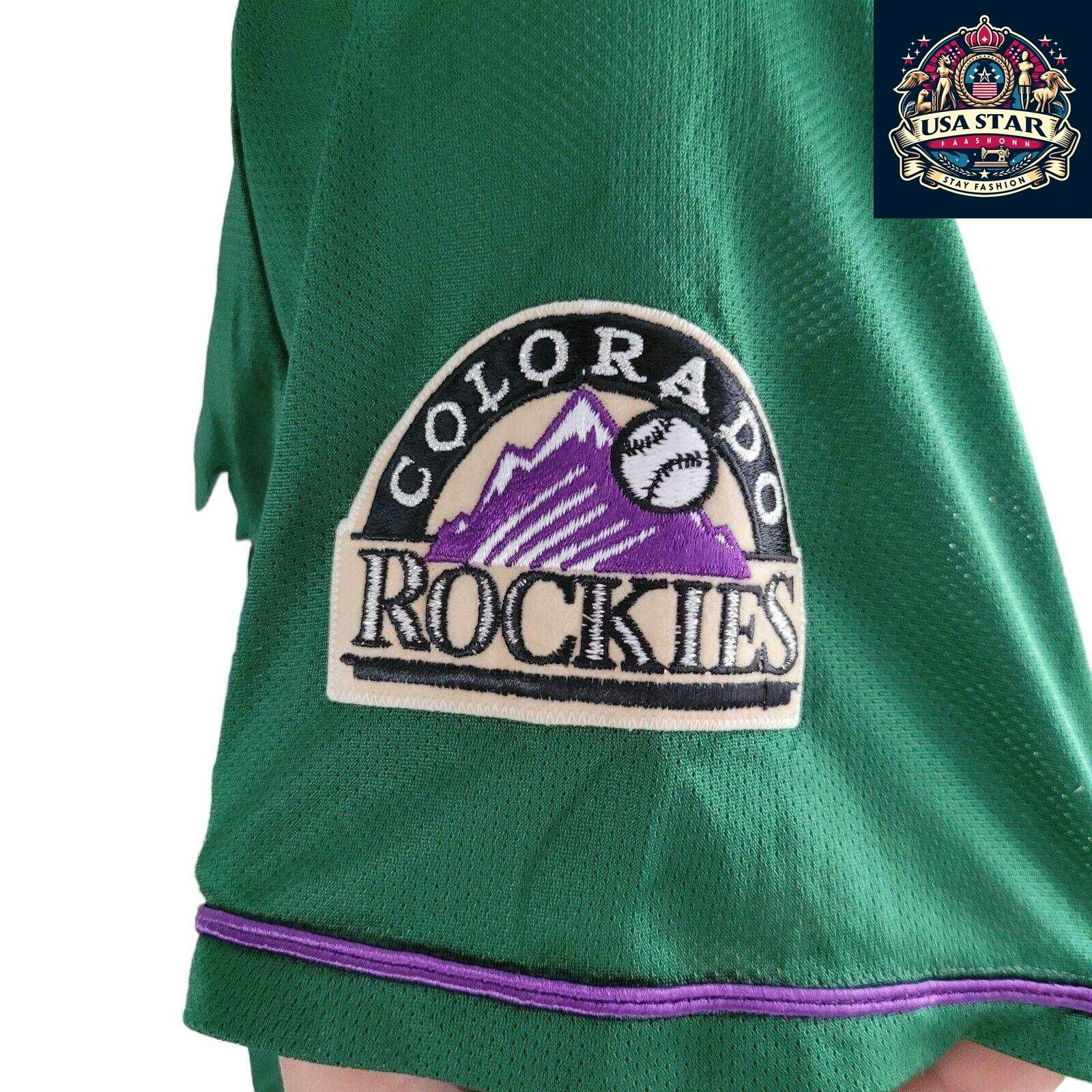 1998 Diamond Collection Colorado Rockies Jersey, Majestic Large, Authentic Fan Apparel USASTARFASHION