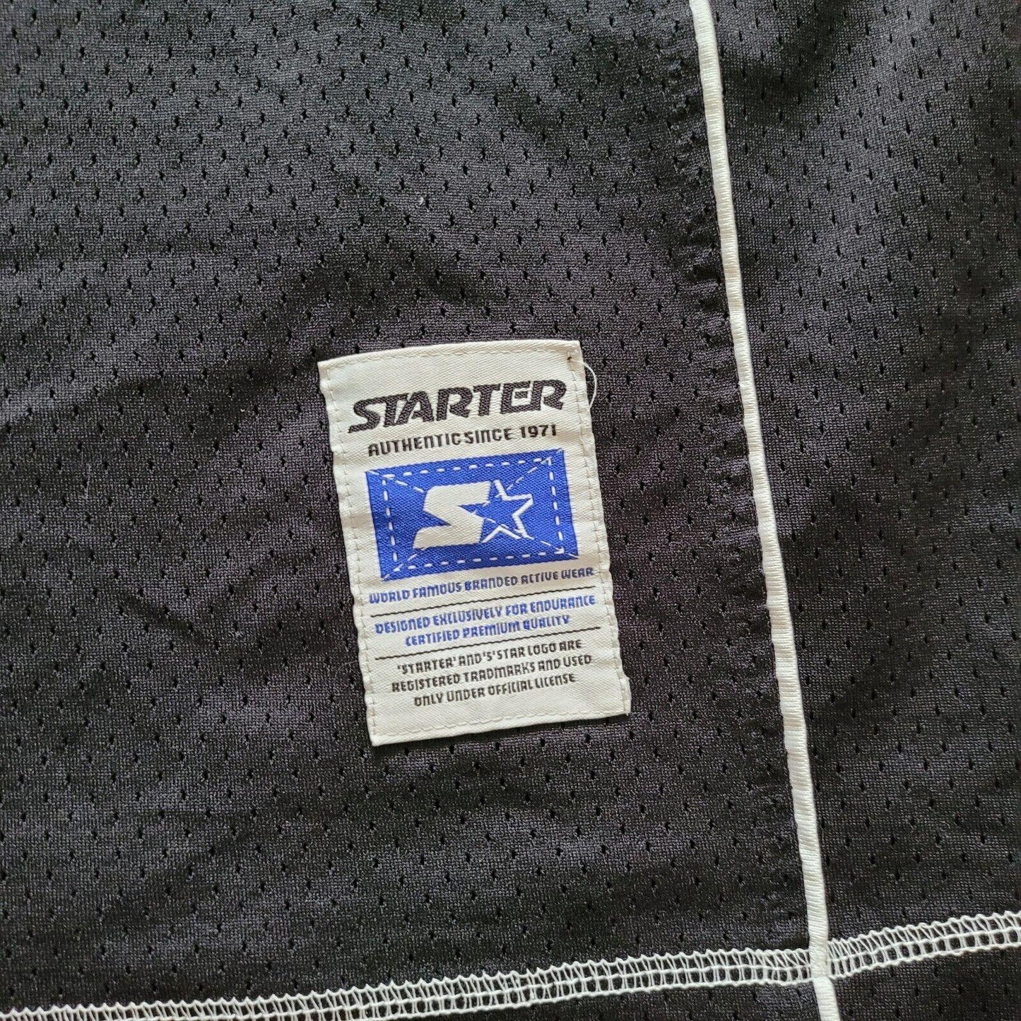 Starter Black Sports Jersey - No. 71 - Size L - Athletes' Choice-USASTARFASHION