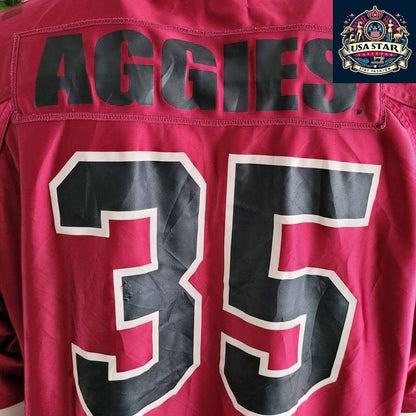 Vintage Starter New Mexico State Aggies Jersey XL - Iconic Logo 35, Comfortable & Machine Washable - USASTARFASHION