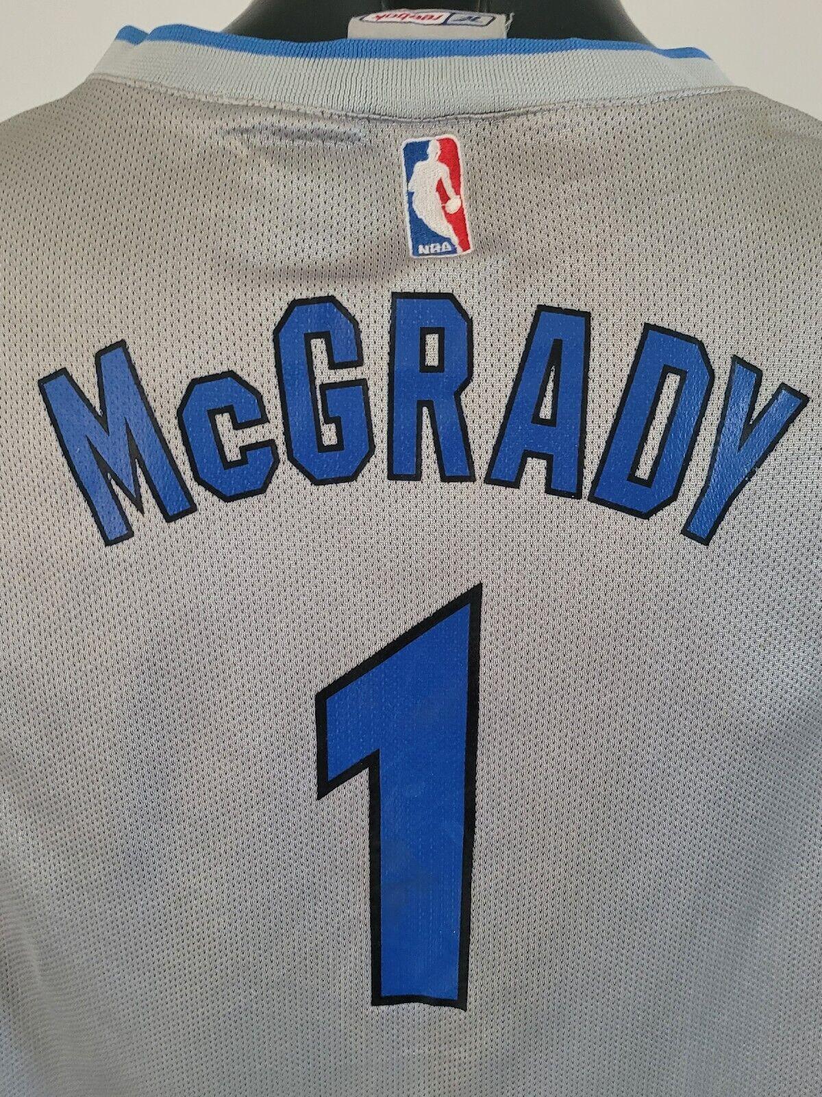 Reebok Orlando Magic Tracy McGrady #1 Youth Jersey - Size L (14-16)-USASTARFASHION