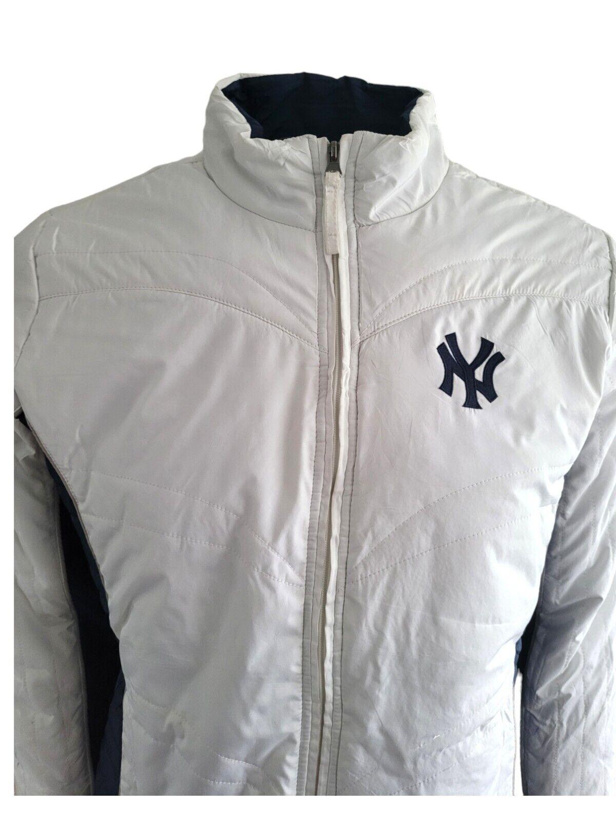 G III Sports by Carl Banks Majestic New York Yankees Women's Jacket XL, Full Zip, Exterior/Interior Pockets-USASTARFASHION