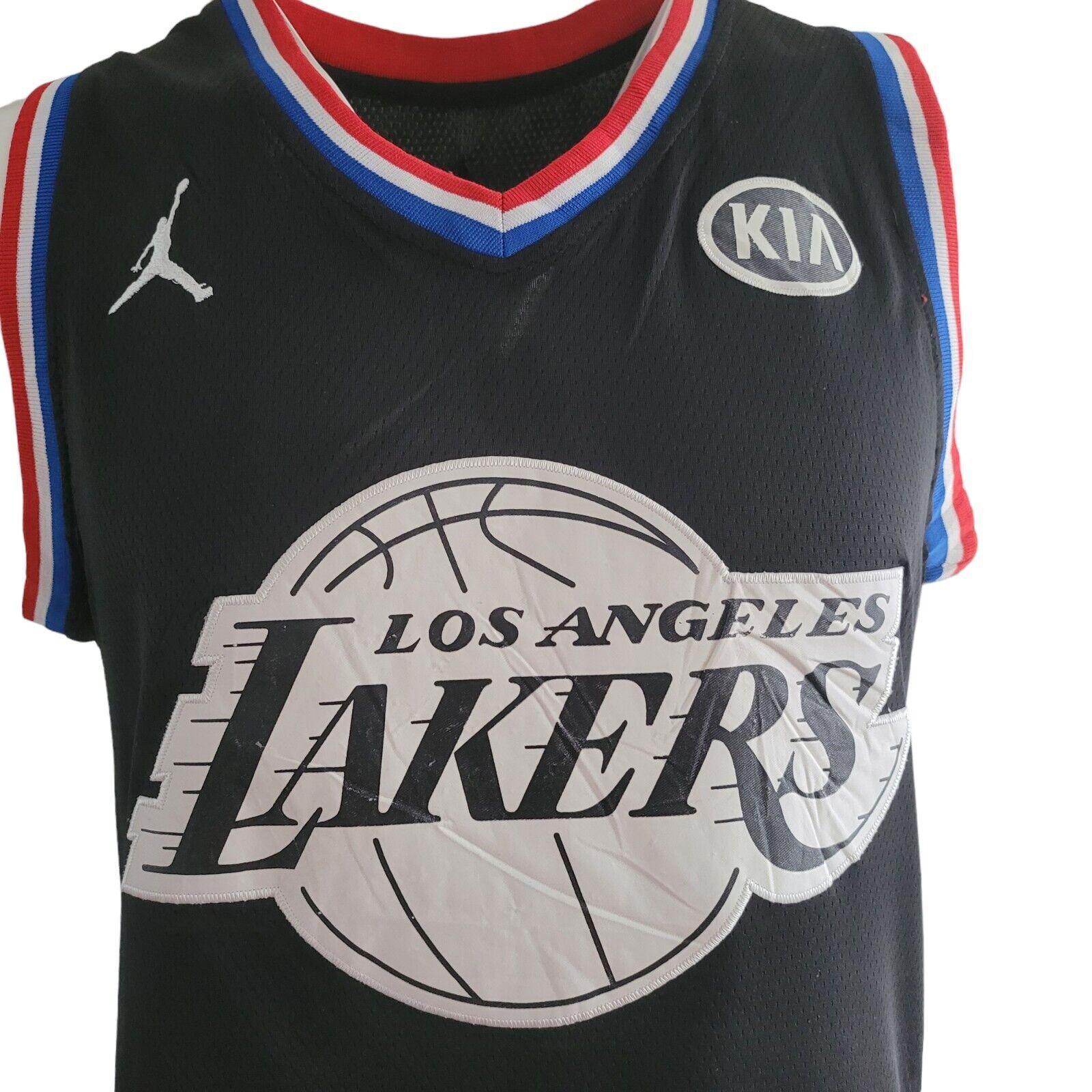 JORDAN Lakers LeBron James #23 All-Star Jersey | Size 48 (S/M)-USASTARFASHION