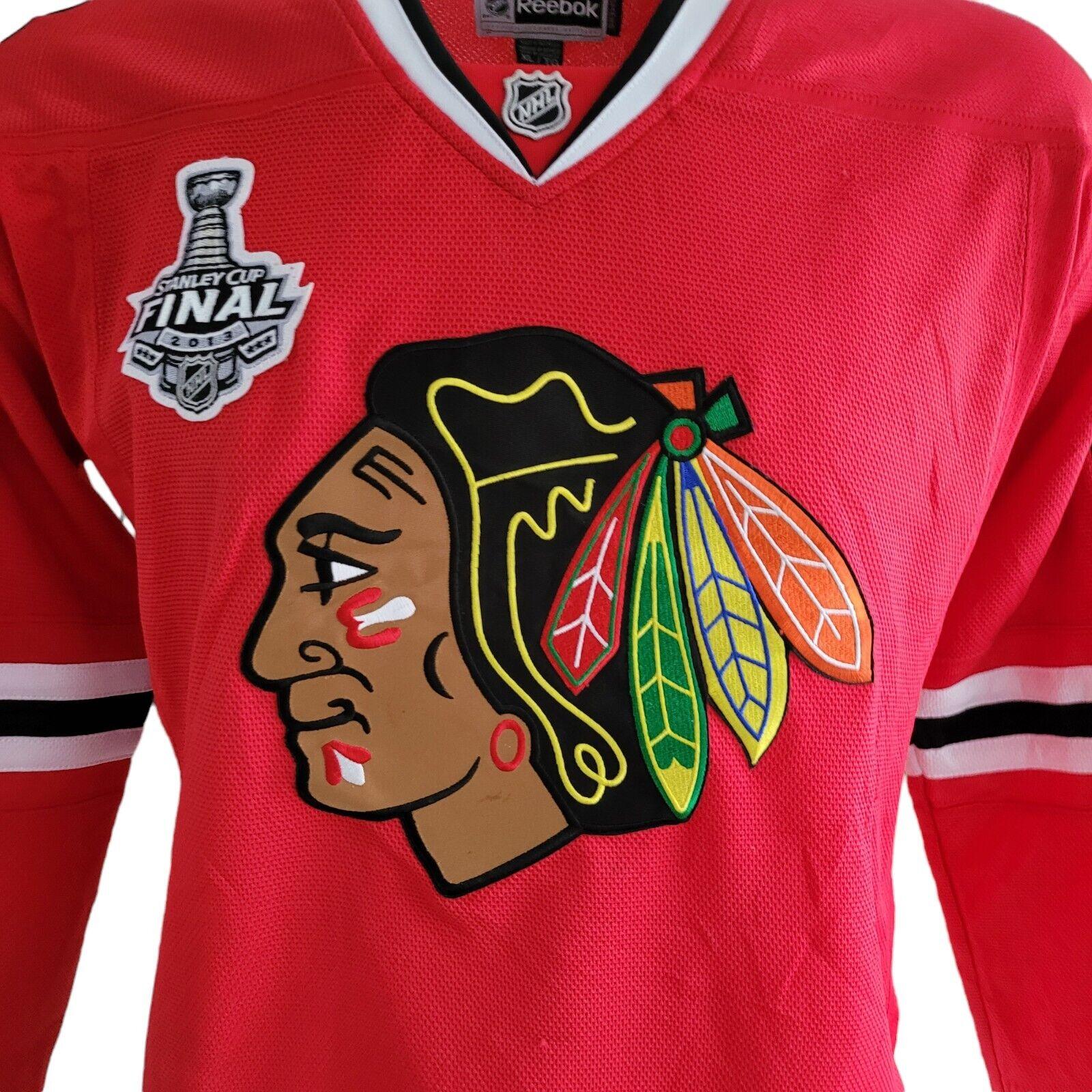 Patrick Kane #88 2013 Stanley Cup Chicago Blackhawks Women's Jersey L/XL-USASTARFASHION