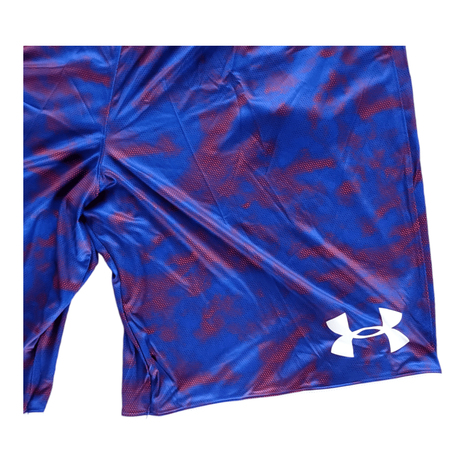 Under Armour Men's 3XL Athletic Shorts Blue Loose Fit Gym Training Sports