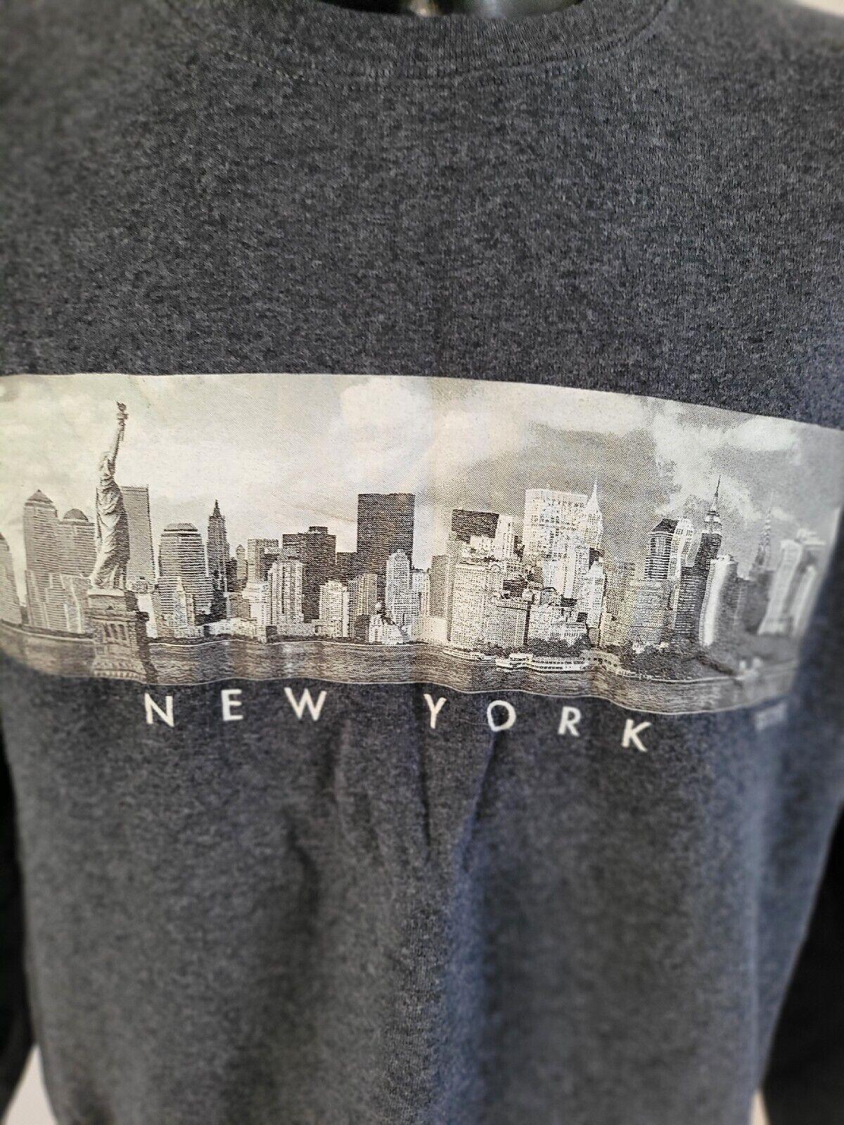 New York Jerzees Sweatshirt Size S Urban Street Style Pullover-USASTARFASHION