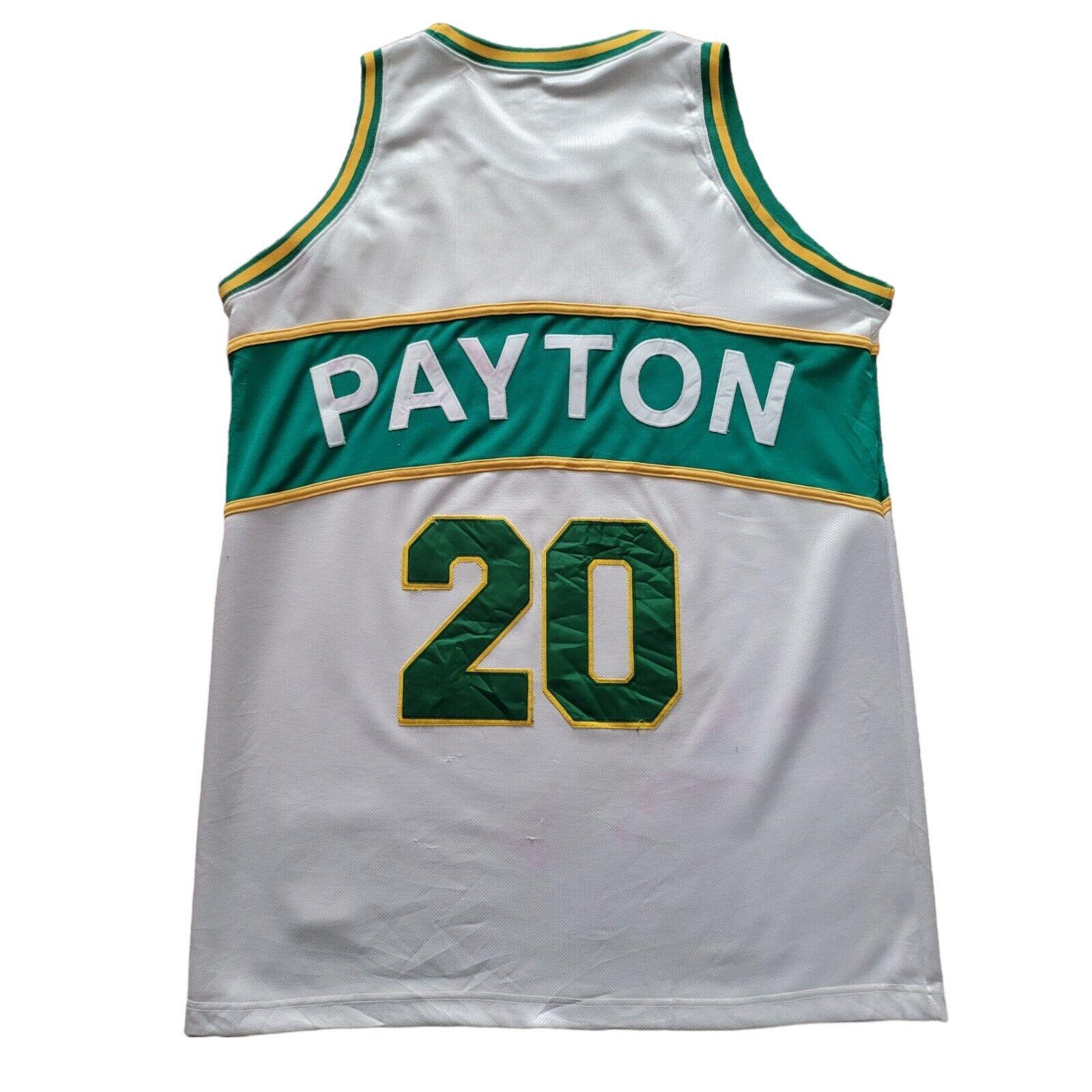 Mitchell & Ness Gary Payton #20 Seattle SuperSonics NBA Jersey 1983-94 Size 54 USA-USASTARFASHION