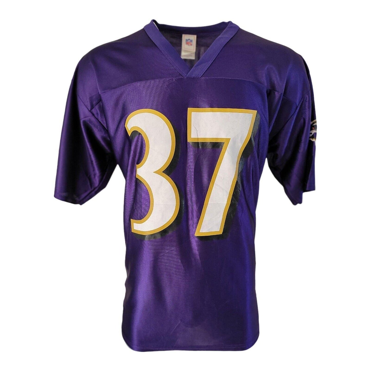 BALTIMORE Ravens #37 Deion Sanders NFL Football Jersey - Men's White Size L-USASTARFASHION