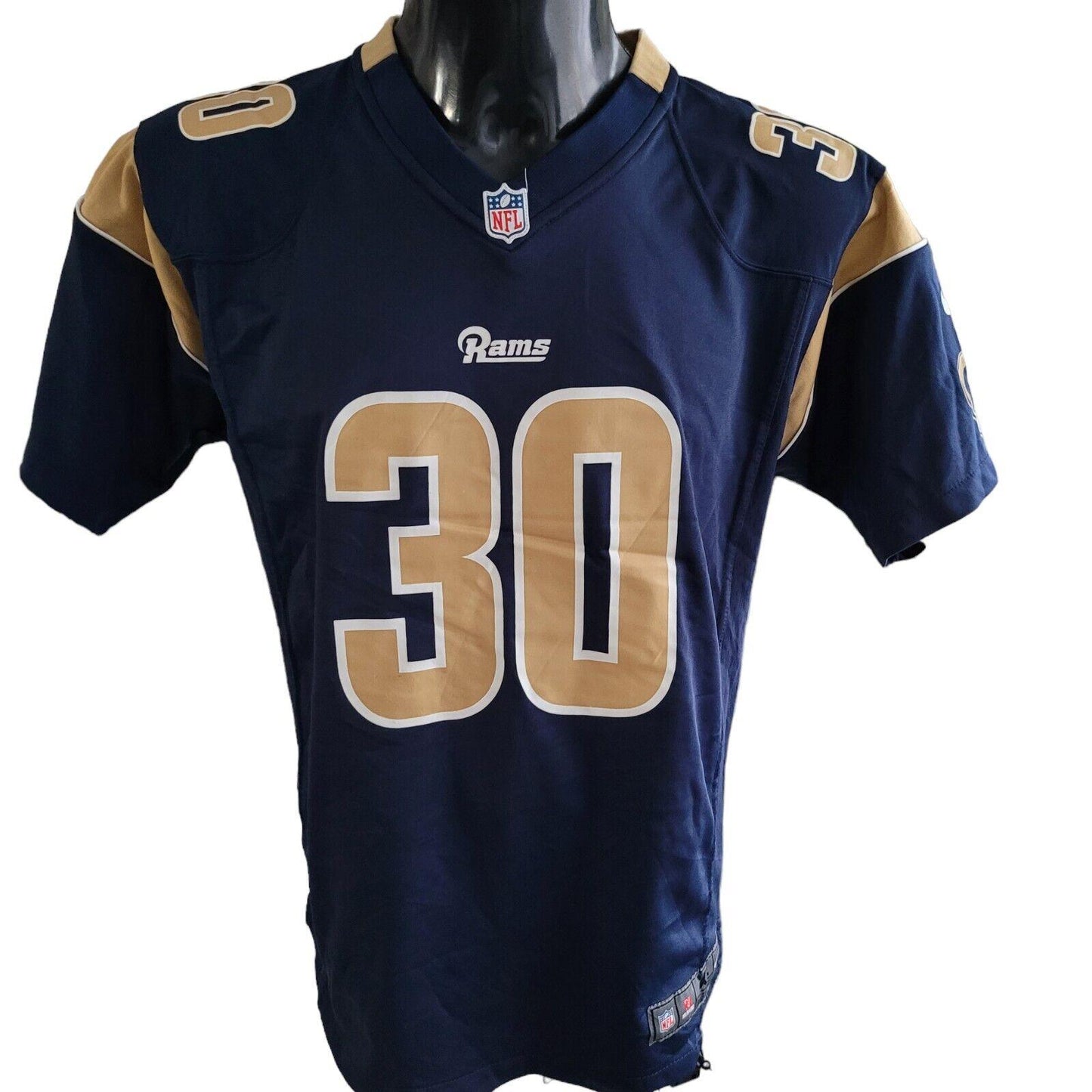 NFL Los Angeles Rams Youth XL Adult #30 Gurley II Game Jersey-USASTARFASHION