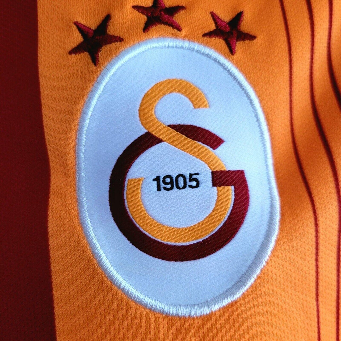 Galatasaray 2014 Home Football Jersey L/S - Adult XXL, Nike Dryfit-USASTARFASHION