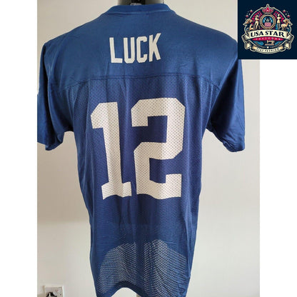 Indianapolis Colts Youth Jersey XL Andrew Luck #12 Shirt - Comfortable, Durable Team Apparel - USASTARFASHION