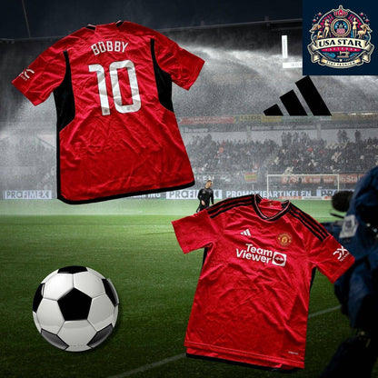 Adidas Manchester United Jersey 2023/24 Youth XL 15-16 Years Red Aeroready Sustainable Design - USASTARFASHION