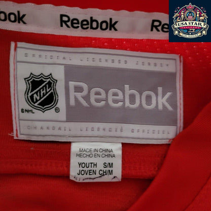 Petr Mrazek #34 Detroit Red Wings Youth Jersey S/M - Durable, Comfortable, Officially Licensed - USASTARFASHION