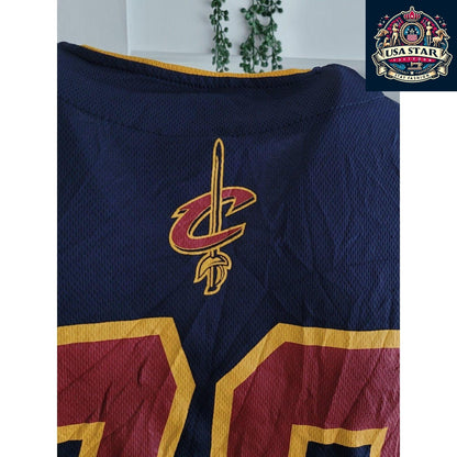 Cleveland Cavaliers Basketball Jersey Large - High-Quality Fabric, Excellent Condition, Perfect Fit - USASTARFASHION