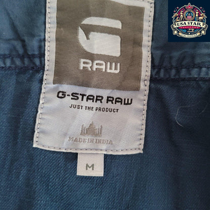 👨‍🎤👕 G-Star Raw Denim Shirt Men's Sz M - Great Vintage Condition 👕👨‍🎤 - USASTARFASHION