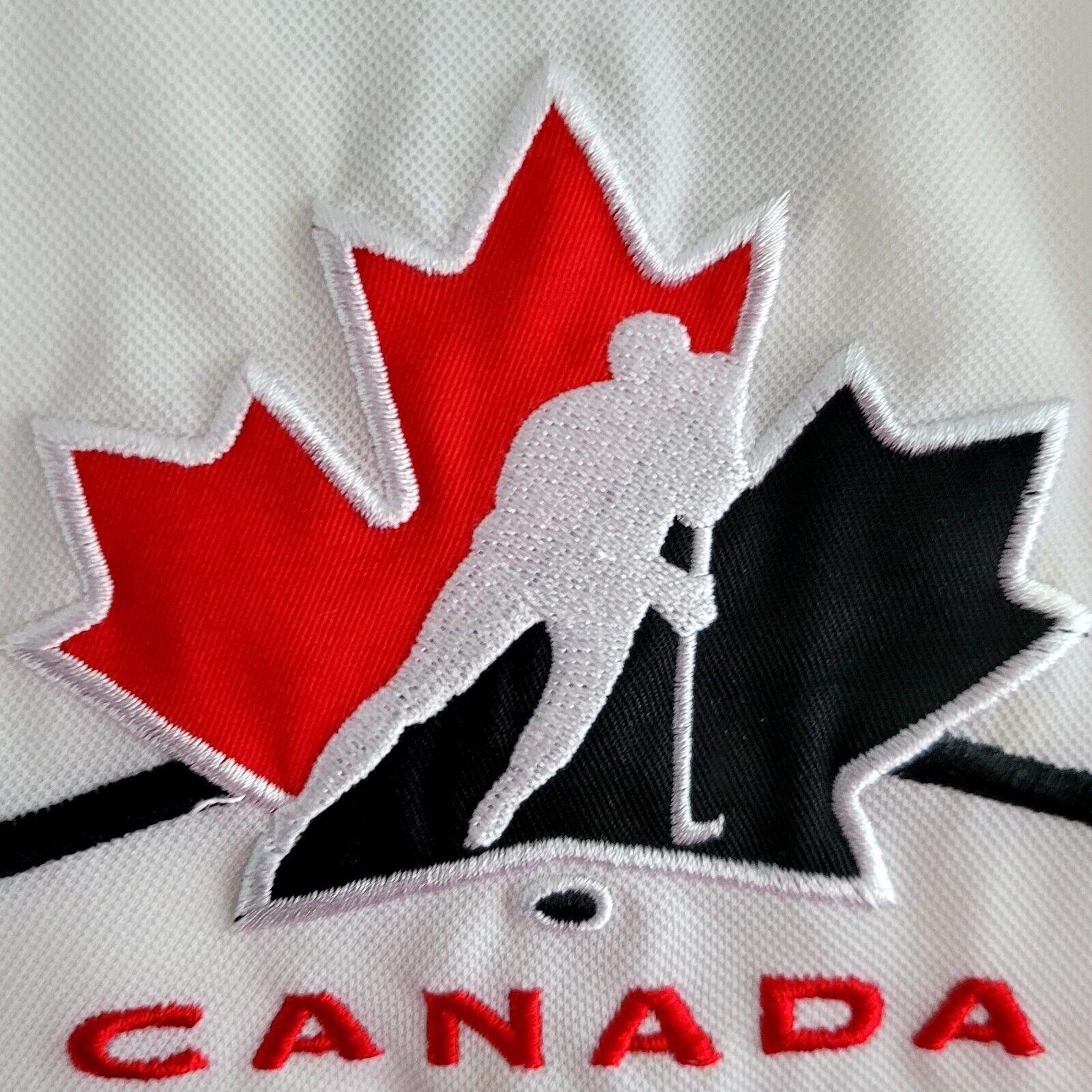 Vintage Team Canada Hockey Jersey - Large, 100% Polyester, Officially Licensed-USASTARFASHION