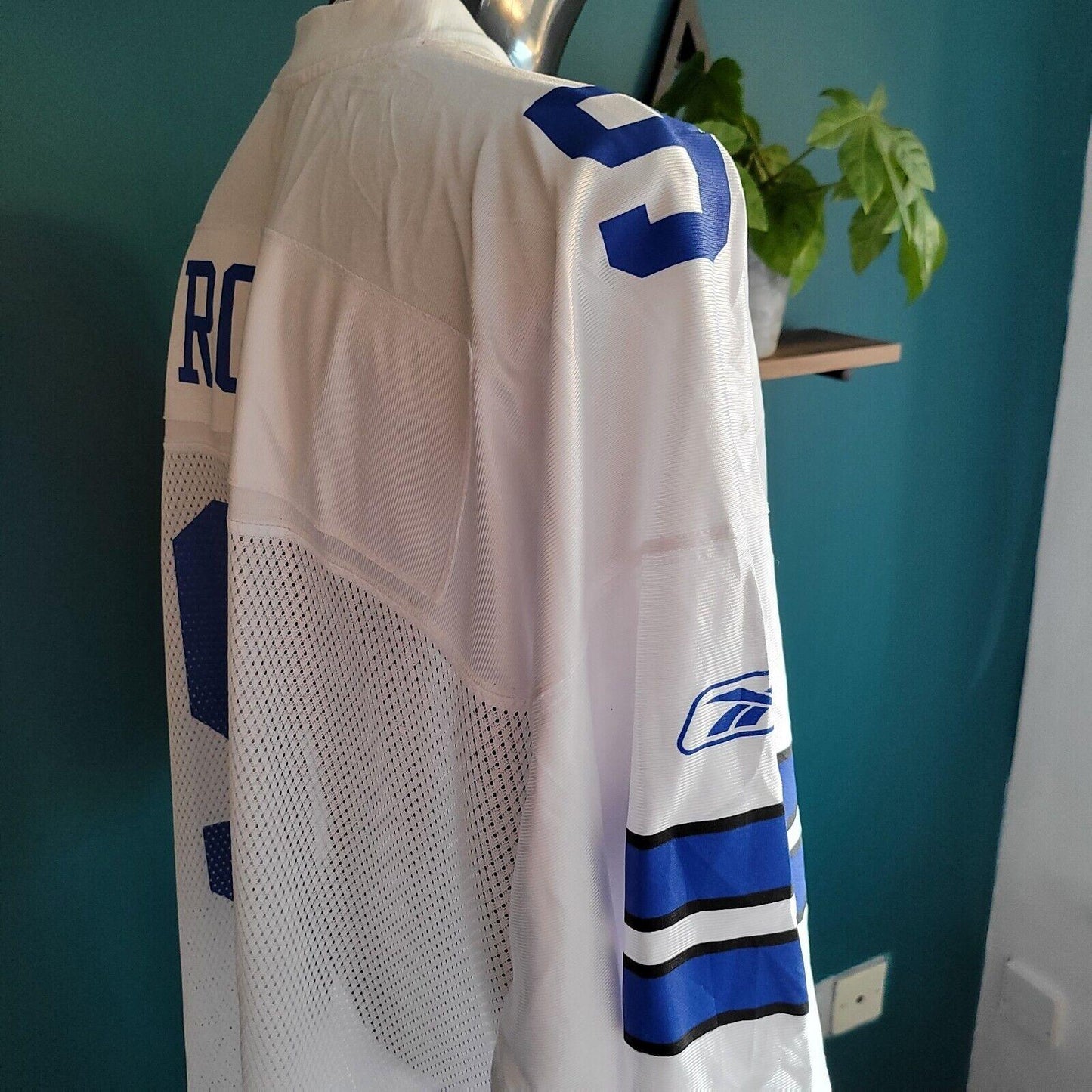 NFL Reebok Romo#9 Size 2XL Authentic Vintage Football Jersey-USASTARFASHION