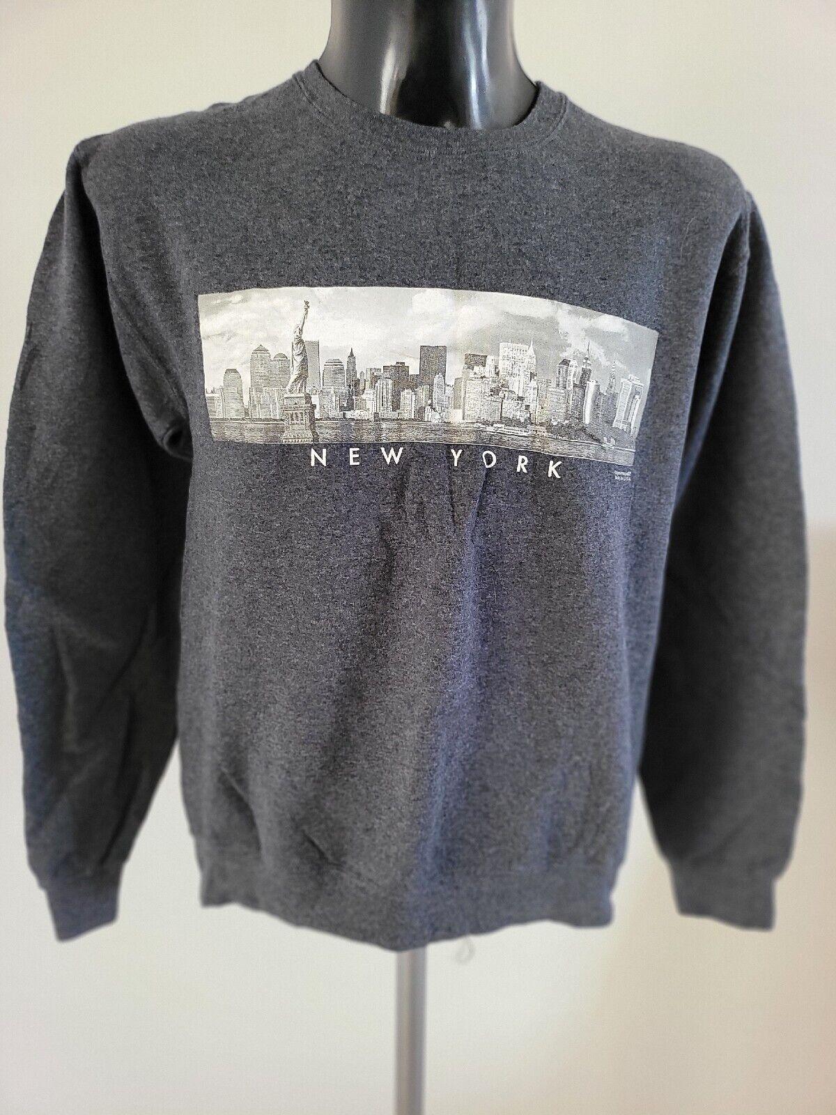 New York Jerzees Sweatshirt Size S Urban Street Style Pullover-USASTARFASHION