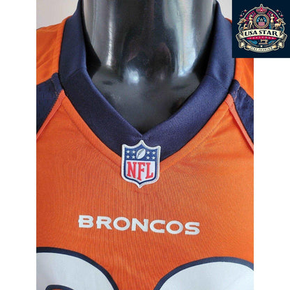 Authentic Nike Thomas #80 Denver Broncos Elite Limited NFL Jersey - Size S, Grade A Condition - USASTARFASHION