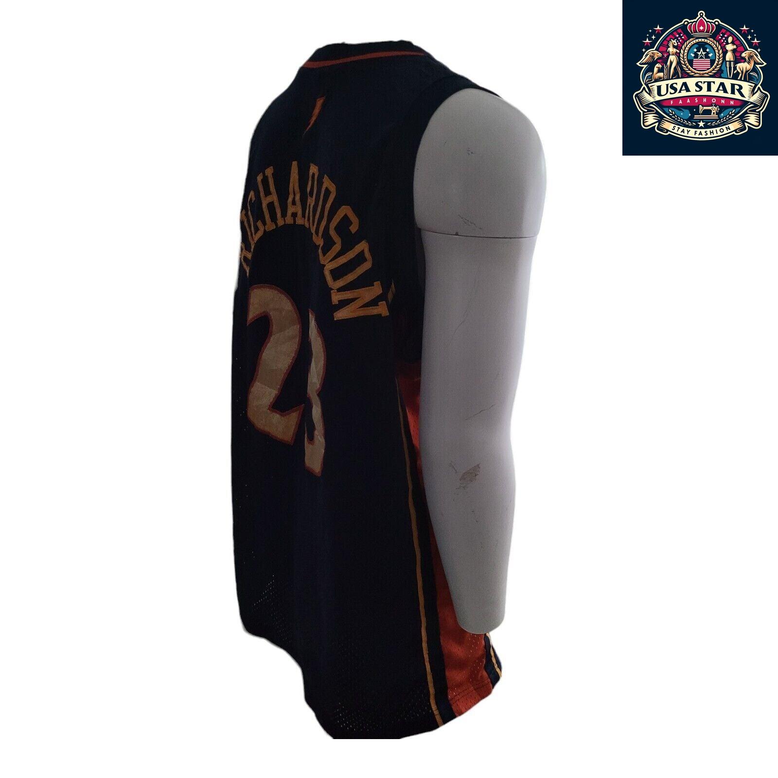 90's Jason Richardson #23 Golden State Warriors Nike Jersey XL - Vintage Sports Apparel in Navy - USASTARFASHION