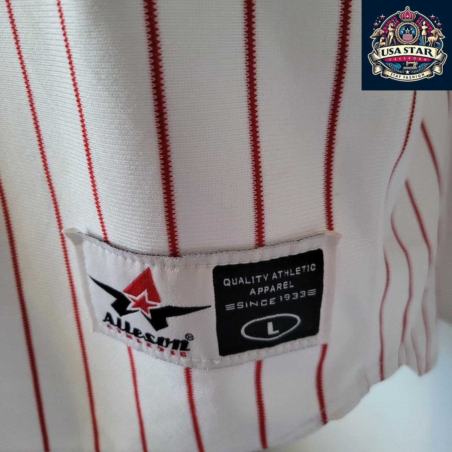 Legends Baseball Jersey #26 Alleson Athletic Size Large - Durable Comfort for Players & Fans - USASTARFASHION