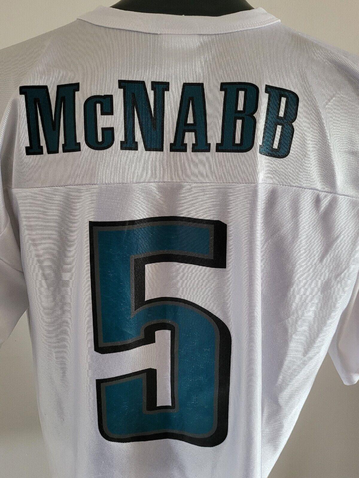 Philadelphia Eagles McNabb #5 Reebok Jersey | Size L Large NFL Equipment-USASTARFASHION