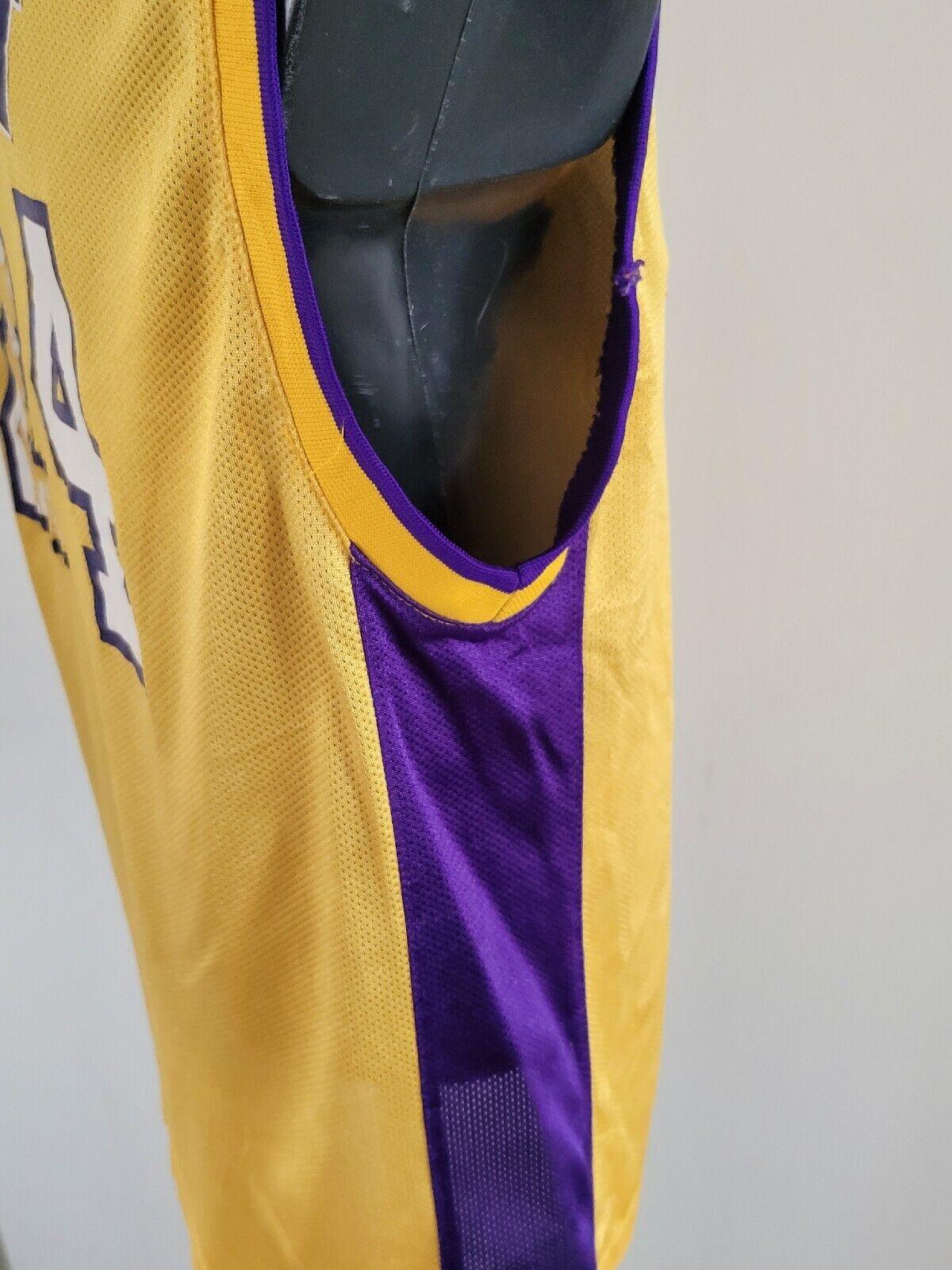 NBA Adidas Lakers #24 Bryant Youth Large (14-16) Jersey - Vintage Grade C-USASTARFASHION