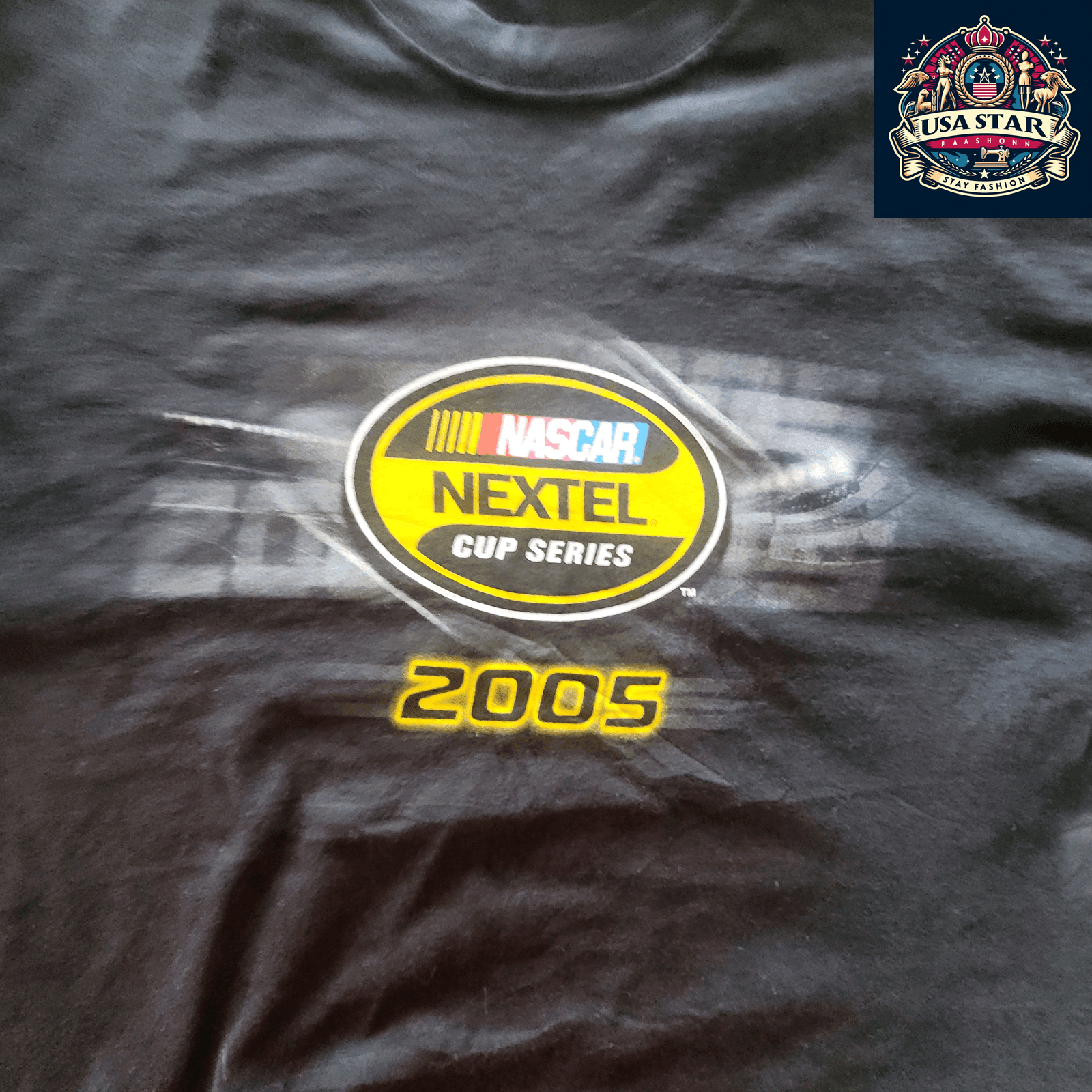 2005 Dale Earnhardt Jr. #8 Budweiser T-Shirt - NASCAR Nextel Cup Series - Size Large - Comfortable Fit USASTARFASHION