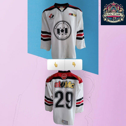 FORCE McDONALD Adult Size M Swansea Hockey Jersey with Team Canada Logos, Comfortable Fit - USASTARFASHION