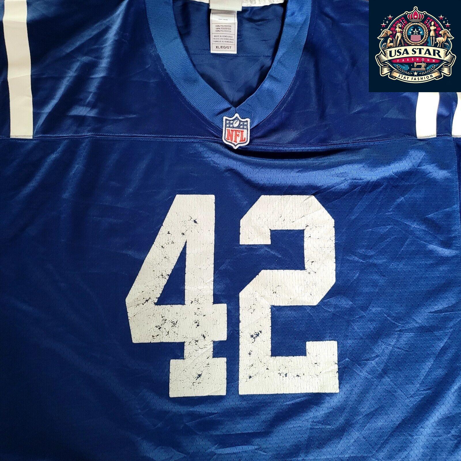 Indianapolis Colts Jersey Clayton Geathers #42 XL – Stylish Fan Apparel for Game Day - USASTARFASHION