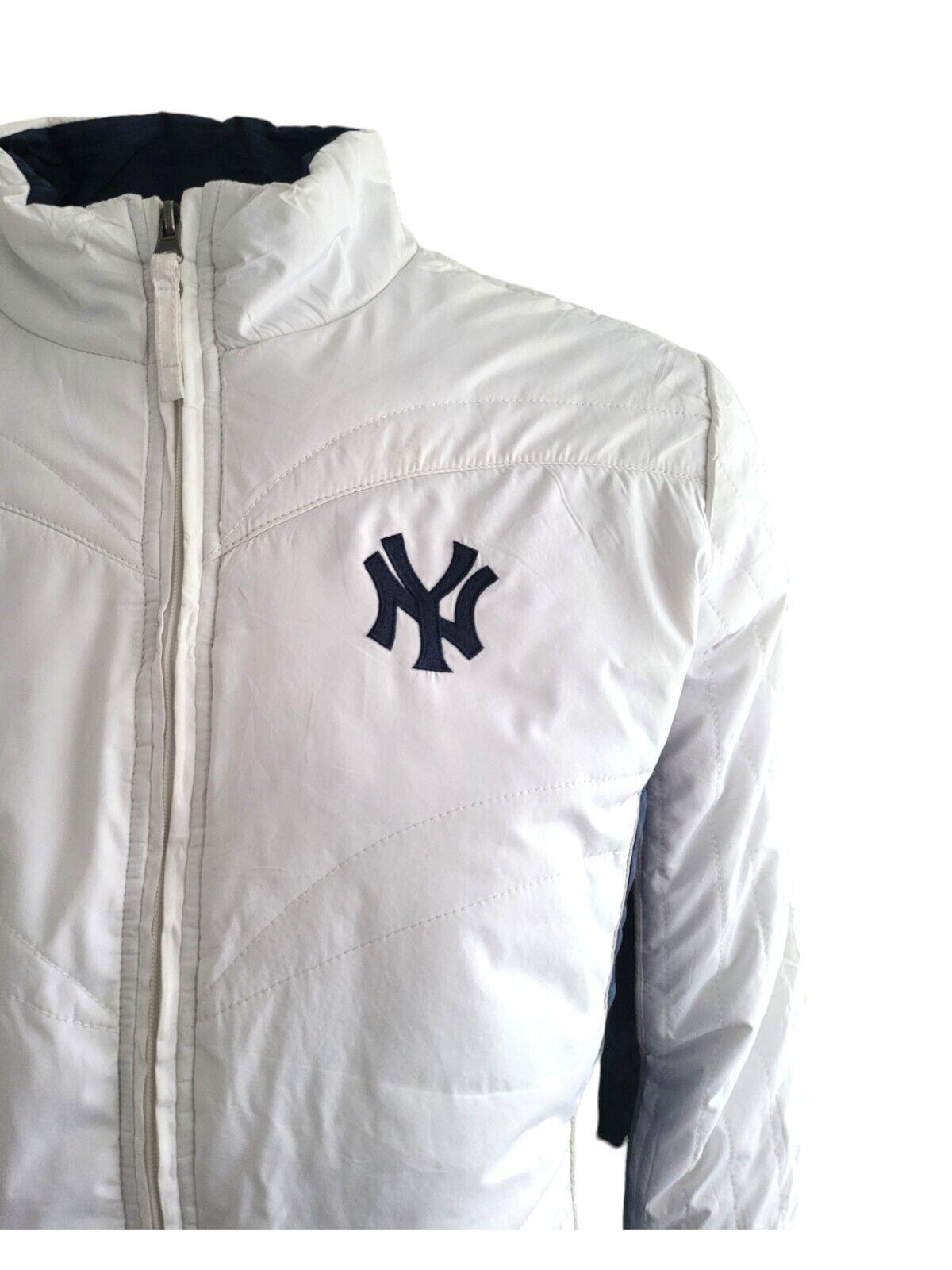 G III Sports by Carl Banks Majestic New York Yankees Women's Jacket XL, Full Zip, Exterior/Interior Pockets-USASTARFASHION