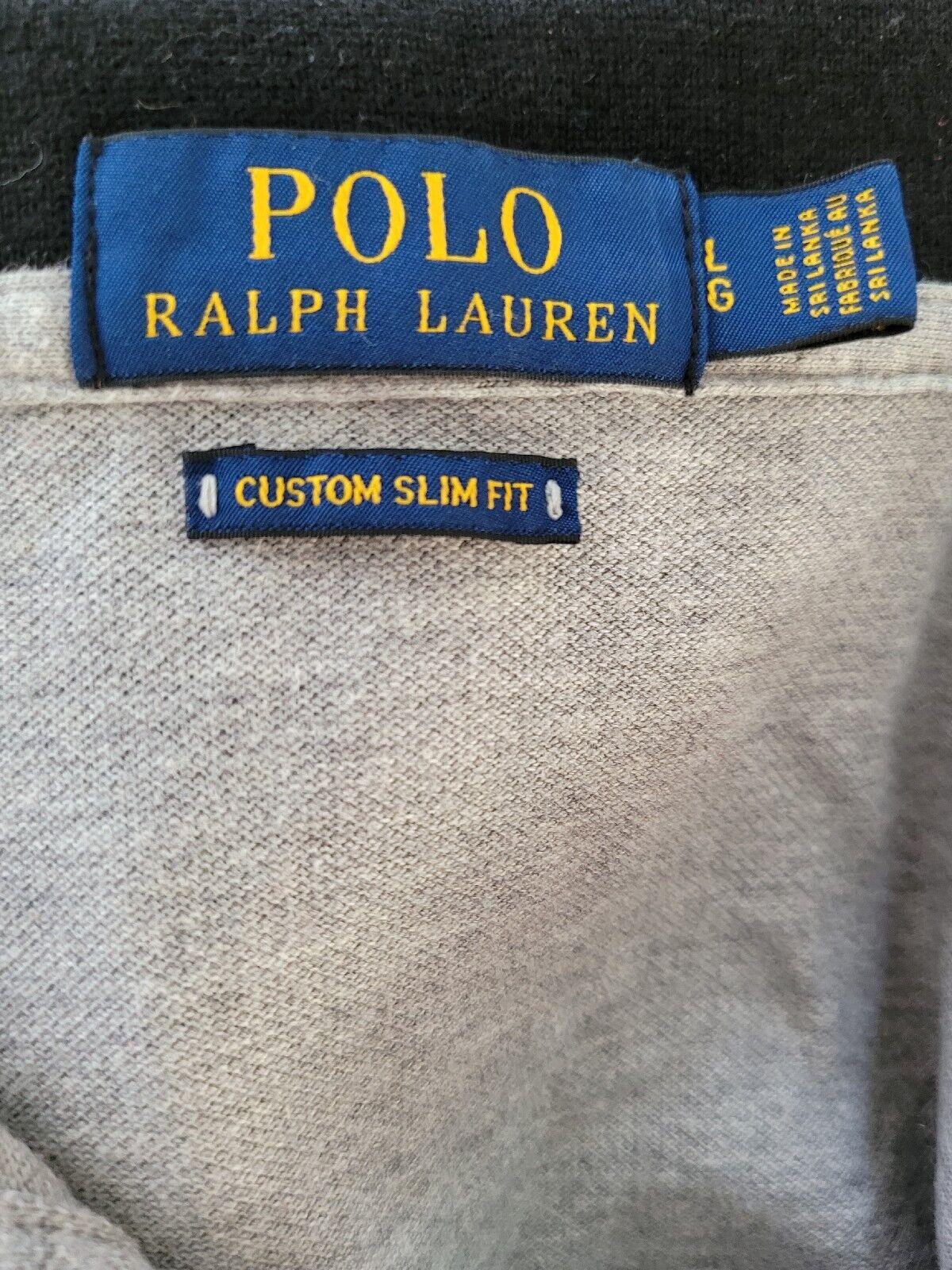 Polo Ralph Lauren Vintage T-Shirt Size L Classic Logo Design-USASTARFASHION