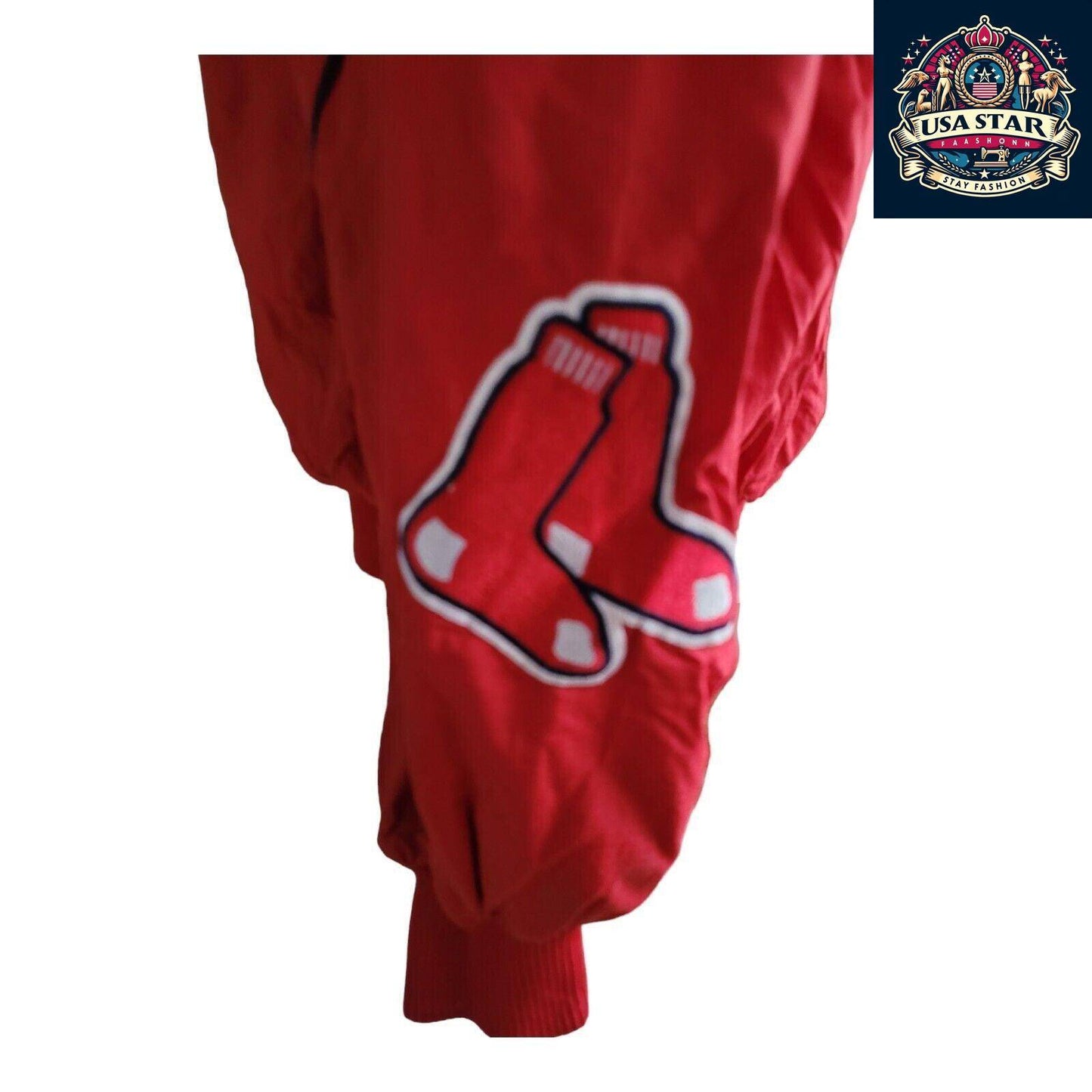 Boston Red Sox Jacket XL - Official Licensed Majestic Full Zip with Iconic Logo & Pockets - USASTARFASHION