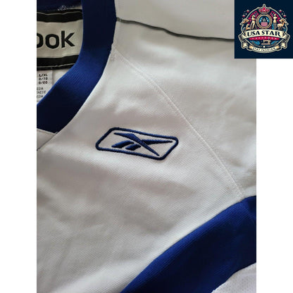 Reebok Youth Hockey Jersey L/XL - Vintage White, No Flaws, Comfortable Fit for Young Players - USASTARFASHION